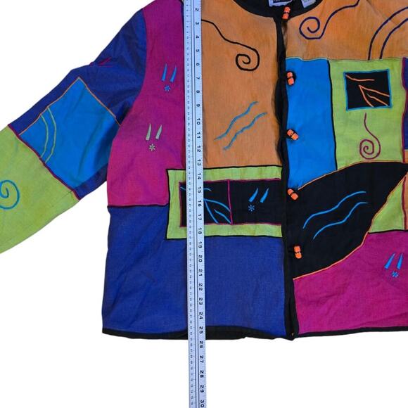 Maggie Barnes Patchwork Blazer - Picture 9 of 10